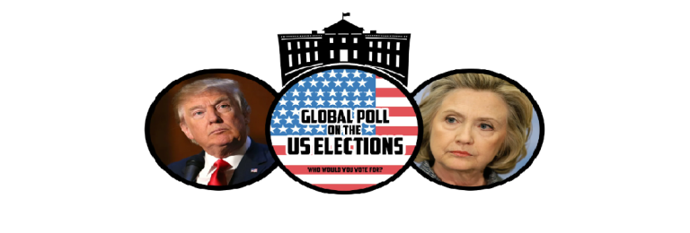Global Poll on the US Election reveals that MOST NATIONS FAVOR CLINTON. TRUMP AHEAD OF HER ONLY IN RUSSIA
