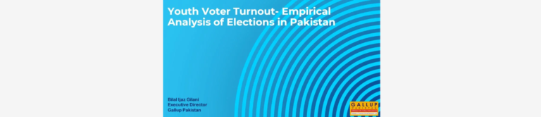 Youth Voter Turnout- Empirical Analysis of Elections in Pakistan